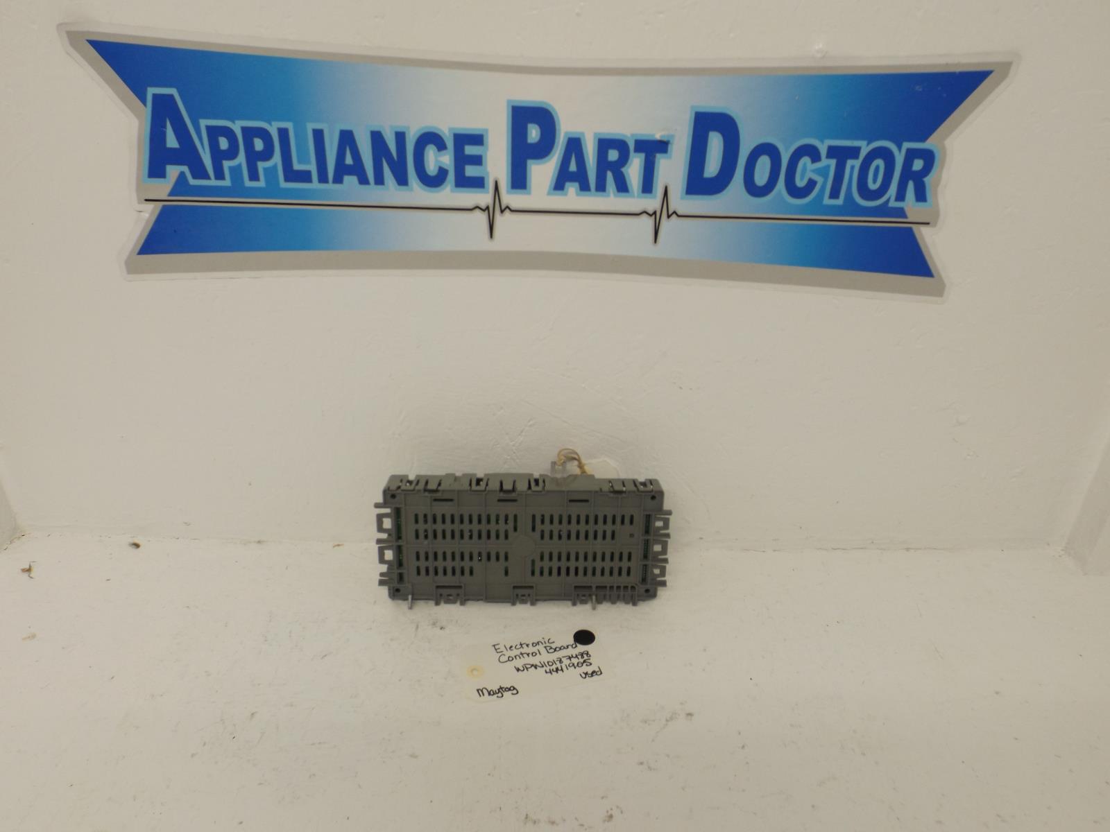 Maytag Washer WPW10187488 4441905 Electronic Control Board Used Maytag Washer WPW10187488 4441905 Electronic Control Board Used